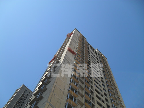 匯洋吊籃施工現場